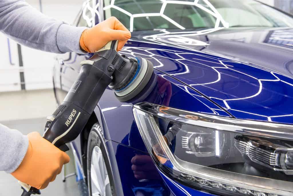 Polieren von Auto