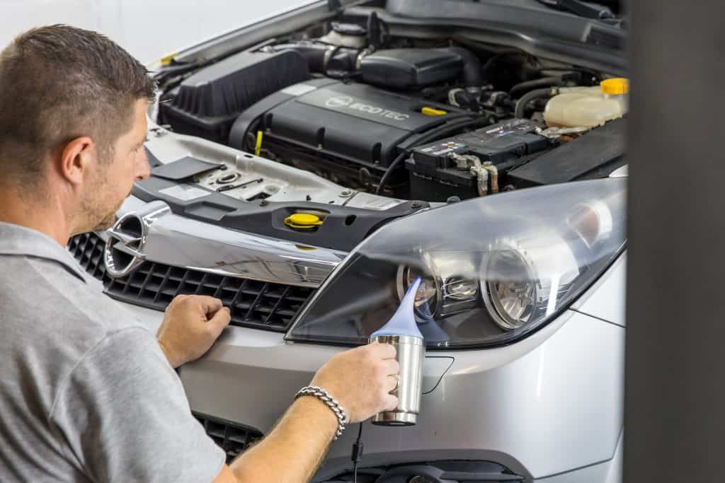 Opel Astra Scheinwerfer Aufbereitung